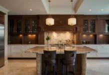 Best Luxury Kitchen Tool Set for Elegant Cooking Needs A beautifully arranged luxury kitchen tool set on a marble countertop
