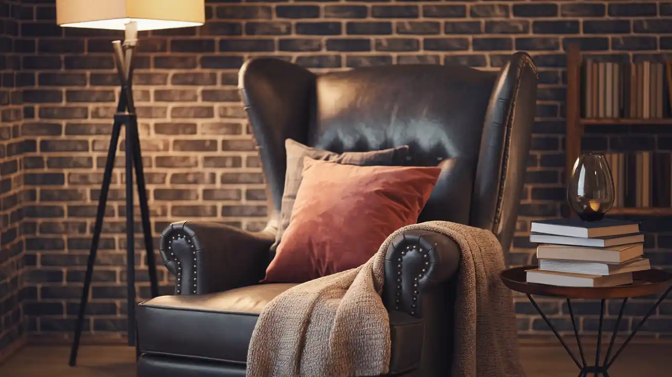 A cozy reading nook featuring a stylish Reading Nook Chairs