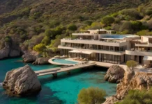 A luxurious scene featuring a Bespoke Travel Experiences