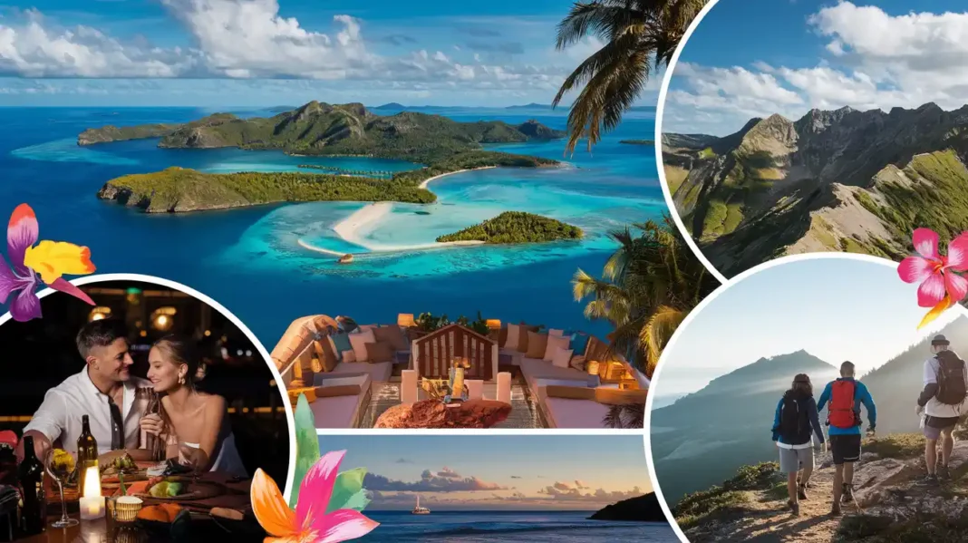 A scenic collage showcasing a Custom Travel Agencies