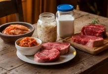A visually appealing image of Fermented Foods on a Carnivore Diet