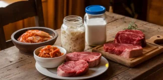 A visually appealing image of Fermented Foods on a Carnivore Diet