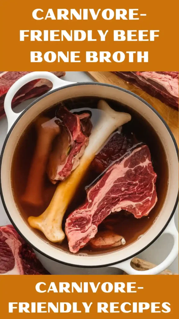 Carnivore-Friendly Beef Bone Broth