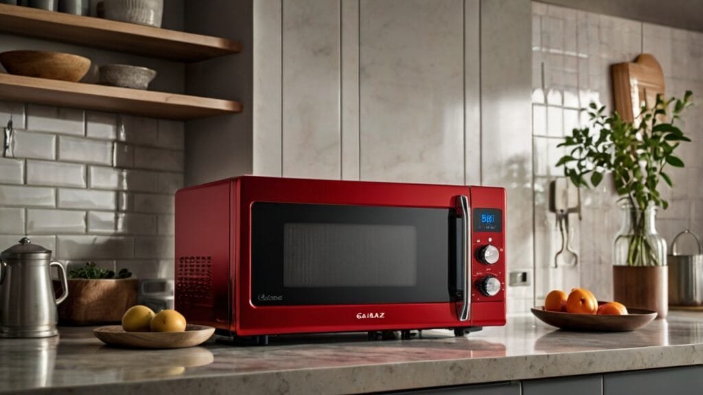 Features That Set Galanz Red Microwaves