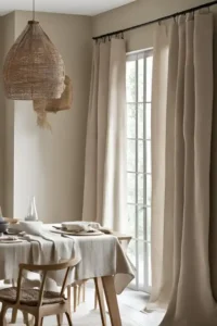 Luxury Linen Curtains Eco-Friendly Home Décor