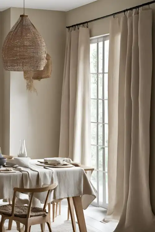Luxury Linen Curtains Eco-Friendly Home Décor