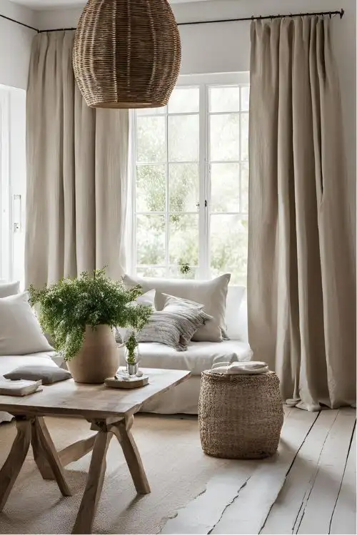 choosing the right color for your Pure Luxury Linen Curtains