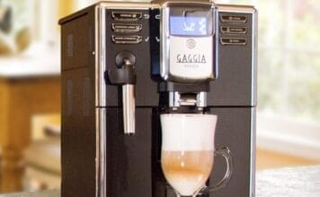 Gaggia Anima Prestige Review 2026: Super-Automatic Espresso Tested modern kitchen countertop featuring Gaggia Anima Prestige review