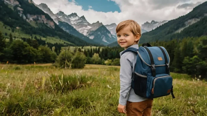 stylish Backpack for Traveling with Toddlers