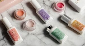 types of gel nail glue products