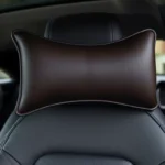 Best Leather Car Pillow Headrest for Adults A luxurious leather car pillow headrest for adults