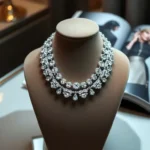 A luxurious multi-strand Anna Wintour Necklace