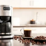 Cuisinart Coffee Maker Combos: Best Models & Features A modern kitchen countertop with a Cuisinart coffee maker combo