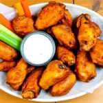 Chicken Wings Recipe – Crispy, Flavorful & Easy to Make A plate of crispy, golden-brown chicken wings Chicken Wings Recipe