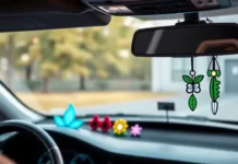 A sleek, modern car interior featuring Best Car Air Fresheners