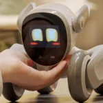 A vibrant and friendly Loona AI Robot Pet