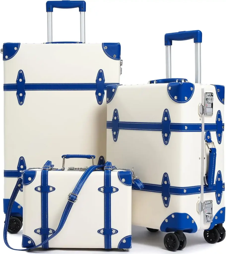 Best Luxury Vintage Luggage Set amazon