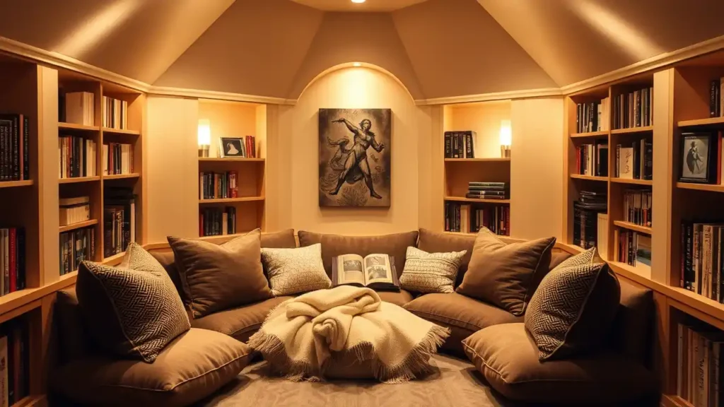 Circle Reading Nook Design Elements