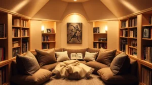 Circle Reading Nook Design Elements