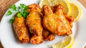 Crispy Baked Chicken Wings recipe