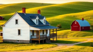Differences in 19th-Century American Farmhouses
