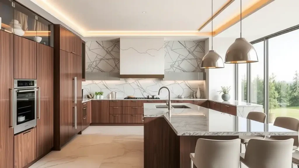 What is Considered a High-End Kitchen? Features & Trends 1 Luxurious High-End Kitchen