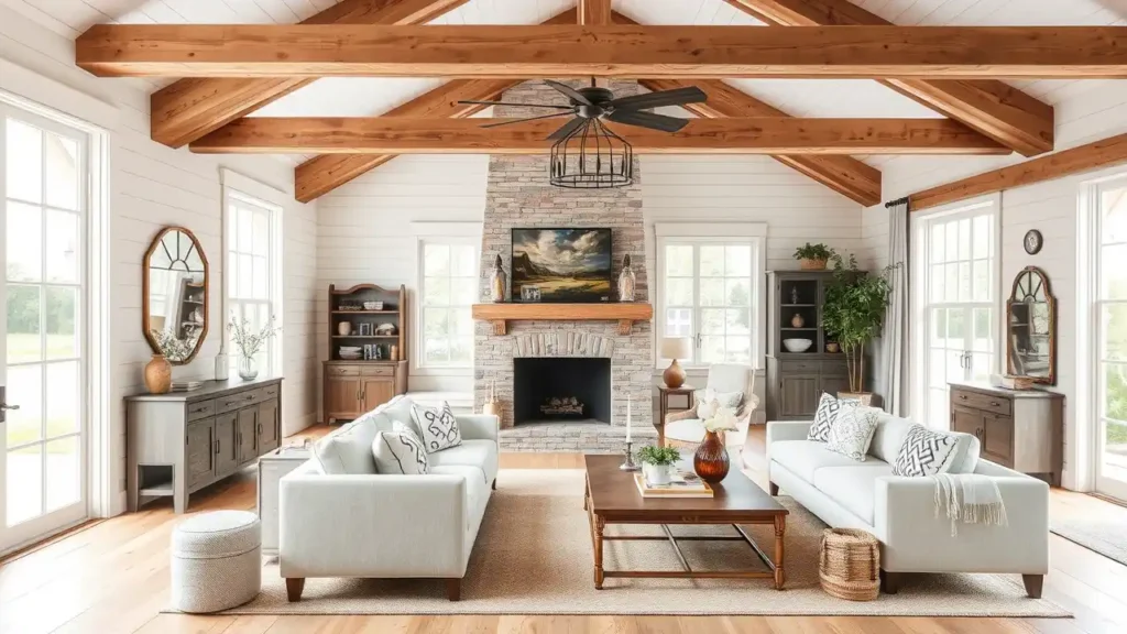 Modern Farmhouse Style Interior Design Elements