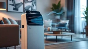 Self Evaporating Air Conditioner