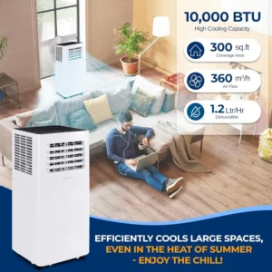 SereneLife Small portable AC unit