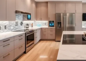 Technology in High-End Kitchen