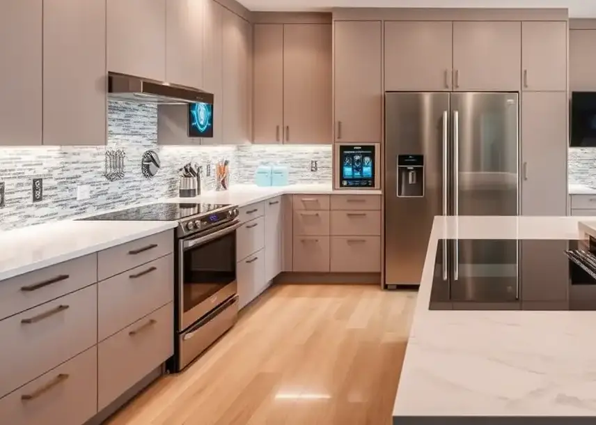 What is Considered a High-End Kitchen? Features & Trends 2 Technology in High-End Kitchen