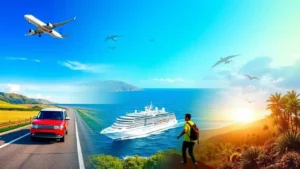 What are five ways to travel