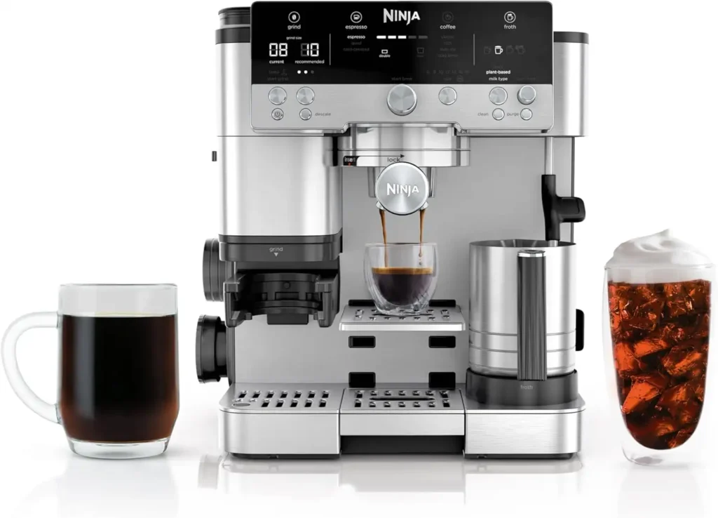 Robotic Coffee Machine: Smart Brewing for Perfect Coffee 1 ninja Robotic Coffee Machine