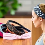 stylish non-slip headbands in various colors and patterns