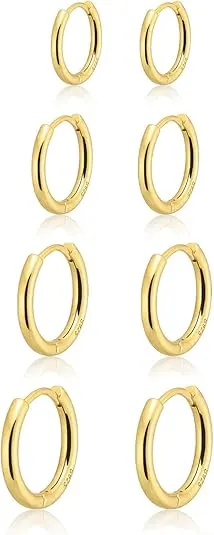 25+ Stunning Small Gold Hoop Earrings for Every Style 2 14K Small Gold Hoop Earrings