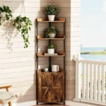 A beautifully styled corner hutch