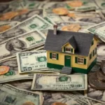 Could You Retire 5 Years Earlier Using the 50/30/20 Rule? A middle-aged couple sitting on a beach at sunset, smiling and clinking glasses, symbolizing the ideas of Retire 5 Years Earlier