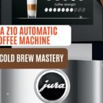 A sleek Jura Z10 Automatic Coffee Machine on a modern kitchen countertop