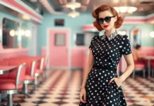 1950s Style Clothing for Women: Timeless Fashion & Trends A stylish 1950s Style Clothing for Women outfit