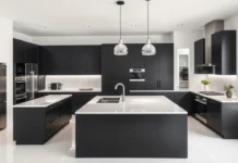 Black and White Kitchen Ideas: Modern Interior Design Tips A stylish modern Black and White Kitchen Design