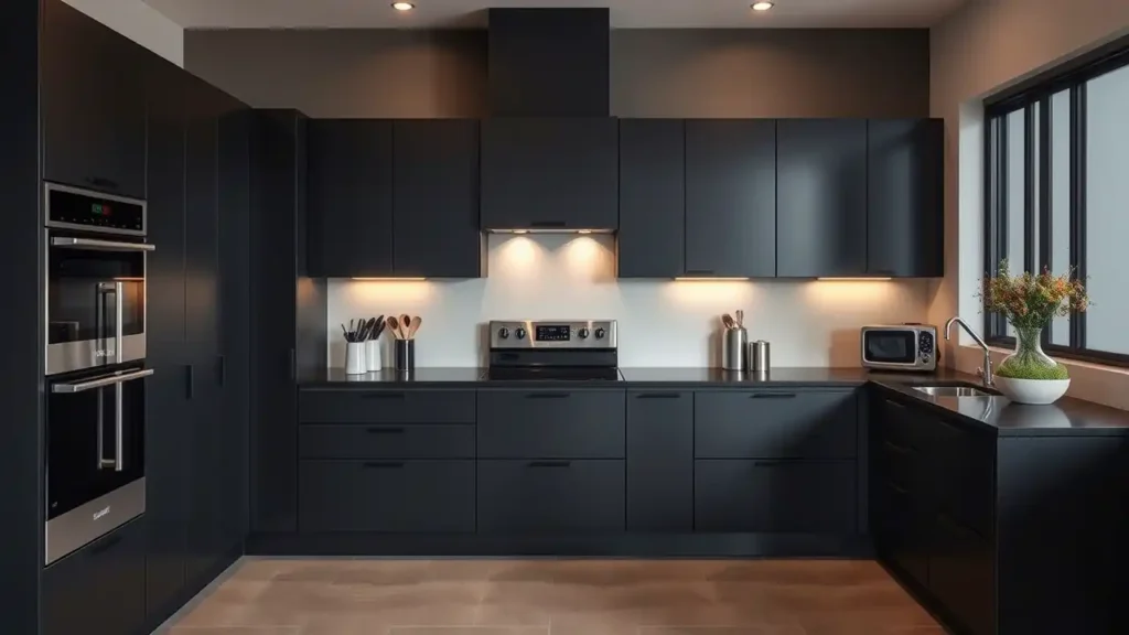 Design Principles for Black Kitchens