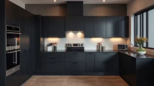 Design Principles for Black Kitchens