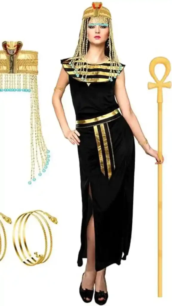 Elegant Cleopatra Halloween Costume for Women