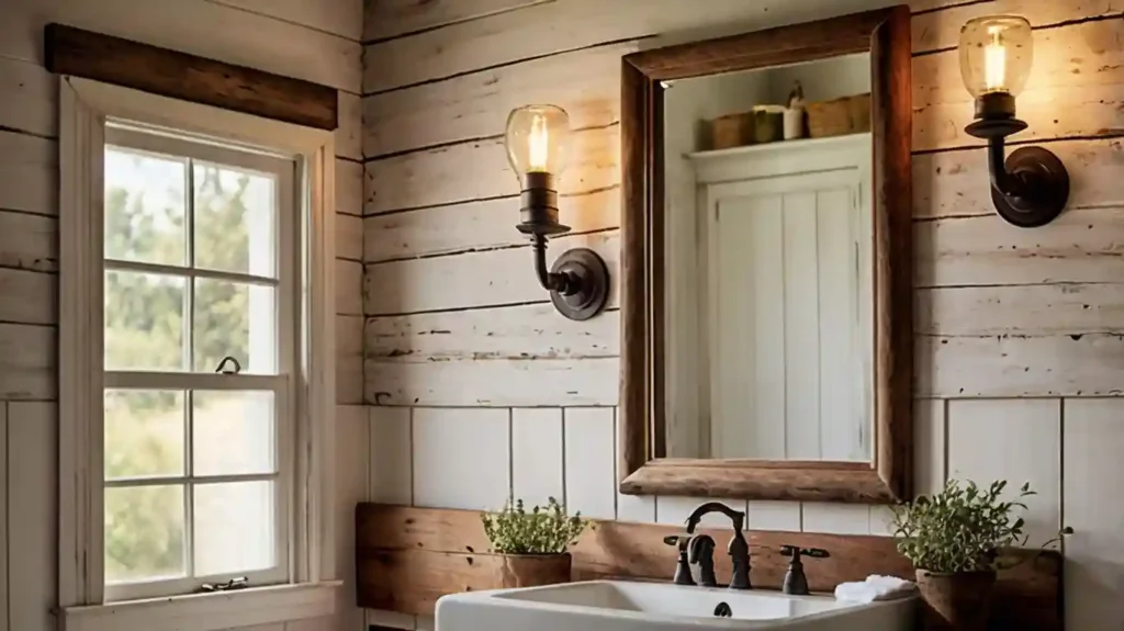 Elements of Authentic Country Bathroom Mirrors