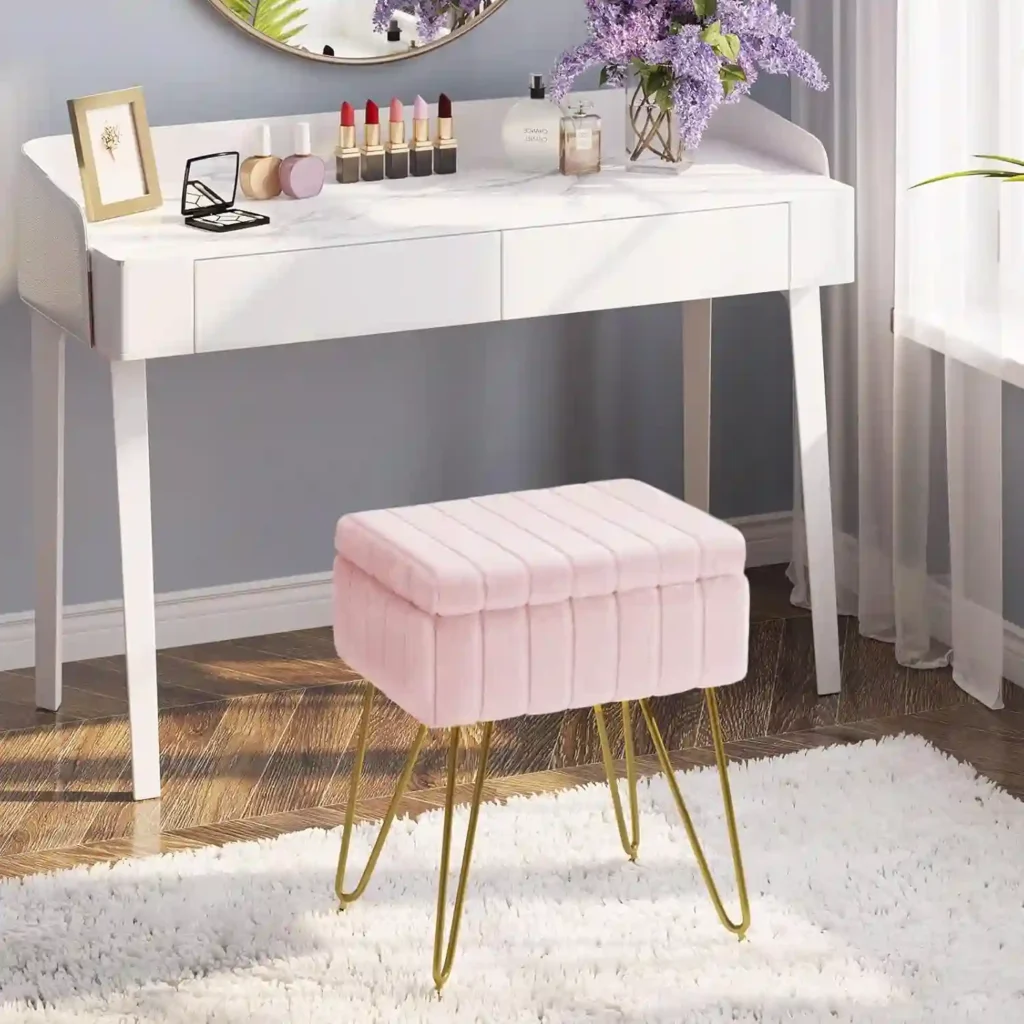 Makeup Vanity Chair Ideas for a Stylish Bedroom Setup 1 Greenstell Makeup Vanity Chair