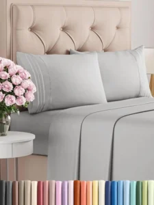 Queen Size 4 Piece Sheet Set