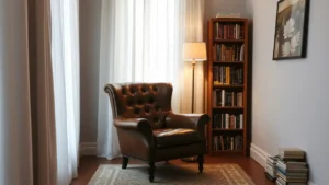 The perfect reading corner elements