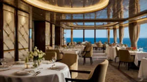 luxury cruise dining