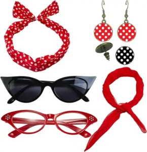 1950's Womens Costume Accessories Set