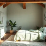 A cozy and stylish bedroom decor